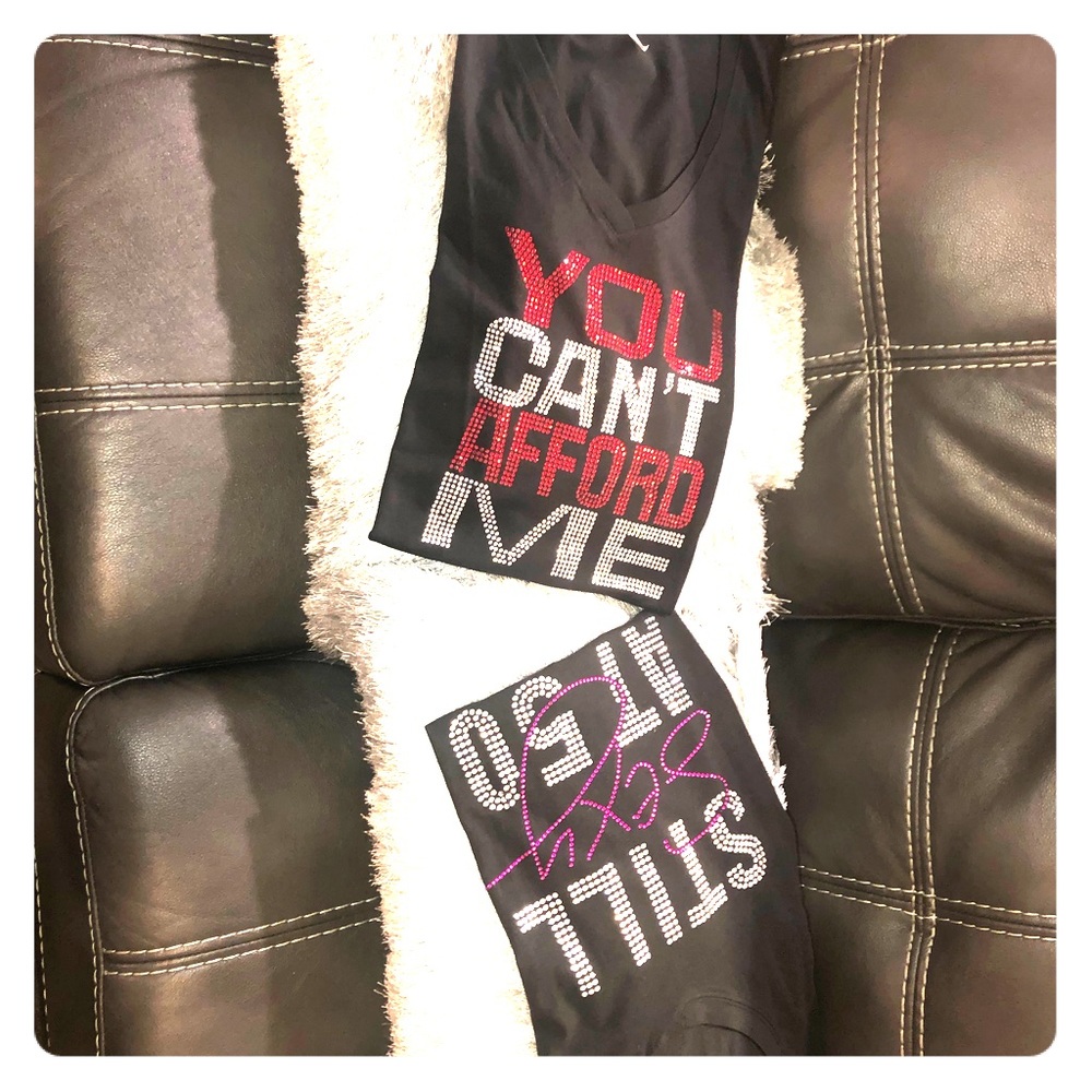 Bling custom made T-shirts